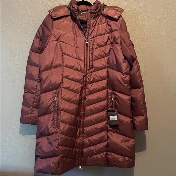 Eddie Bauer Down Parka Sun Valley XL Tall - Picture 7 of 14